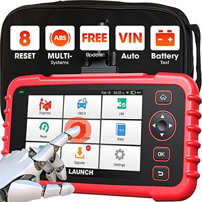 LAUNCH CRP123X Elite Lifetime Free Online Update scan Tool, SAS  Calibration/Throttle Reset/Oil Reset OBD Scanner Diagnostic Tool, ABS SRS  Transmission