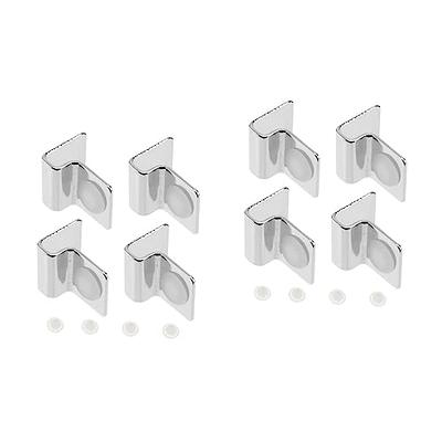 4 Pcs Fish Tank Supplies Cover Clips Rimless Glass Support Bracket Aquarium  Lid Brackets Frame Stainless Steel 