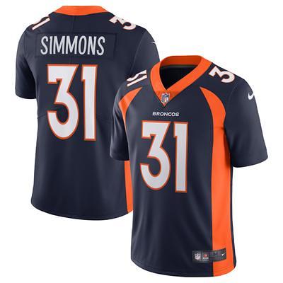 Men's Nike Kareem Jackson Orange Denver Broncos Game Jersey