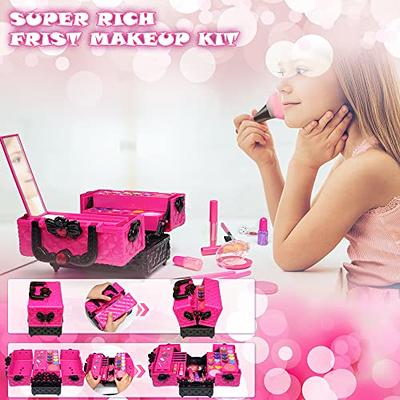 Kids Makeup Kit for Girl -Kids Kids Makeup Kit Toys for Girls Washable Real Make  Up