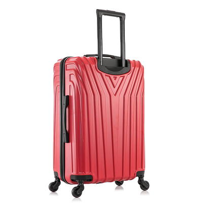 InUSA Vasty 24 Hardside Lightweight Luggage with Spinner Wheels, Handle  and Trolley, Pink - Yahoo Shopping