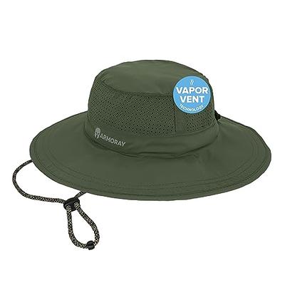 ARMORAY Cooling Boonie Bucket Hat - Wide Brim Adjustable Sun Hats