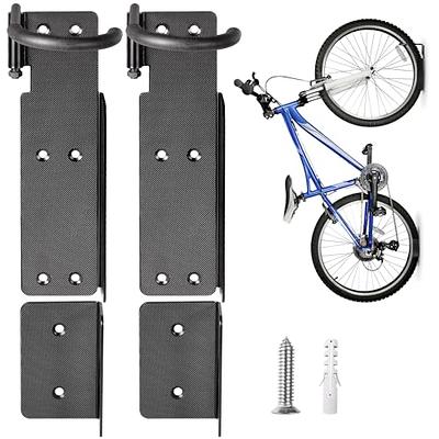 Wallmaster Garage Storage 5 Bicycles Hooks 3 Rails & Bike Rack for Garage  2-Pack Bike Hooks Bike Hanger Wall Mount - Yahoo Shopping
