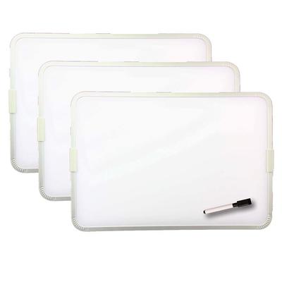 23 x 32 Black Framed Magnetic Wet Erase Board by B2C®