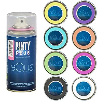 Pintyplus Aqua Spray Paint - Art Set of 8 Water Based 4.2oz Mini