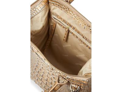 Brahmin Melbourne Large Duxbury Satchel (Black) Handbags - Yahoo