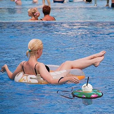 Floating Drink Holder with Lanyard, Floating Coaster Pool, Drink Cooler  Pool Accessories Fit Slim or Skinny Can and Cup,for Pool Party Water Fun -  Yahoo Shopping