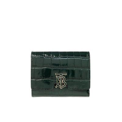 Gucci NIB Black Green Bifold Wallet - Vintage Lux