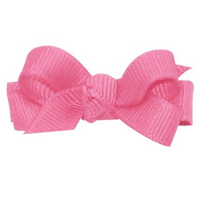 Wee Ones Small Grosgrain Bow Light Pink