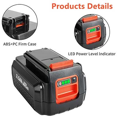 LBX2040 Replace for Black & Decker 40V Lithium Battery+36/40V