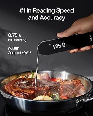 Kizen Meat Instant Read Thermometer Waterproof Alarm Thermometer