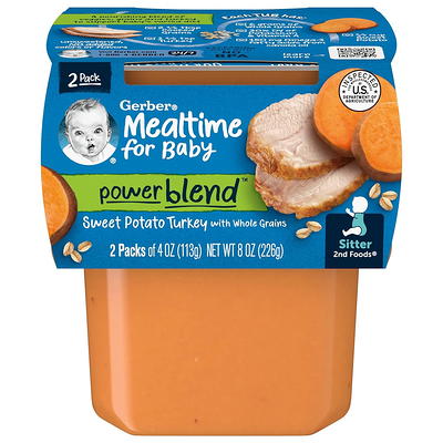  Gerber Baby Food 2nd Foods, Snacks for Baby, Hawaiian Delight  Dessert, 3.5 Ounce Tubs, 2-Pack (Pack of 8) : Everything Else