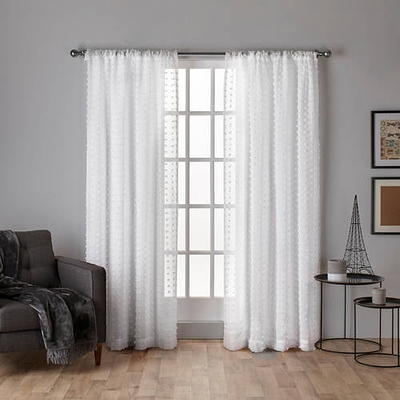 The Big One 2-pack Raiden Solid Grommet Decorative Window Curtain