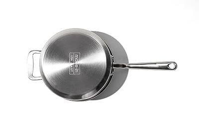 Made In Cookware - 4 Quart Non Stick Sauce Pan With Lid - Champagne - 5 Ply  Stainless Clad Nonstick Saucepan - Professional Cookware - Made in USA -  Induction Compatible - Yahoo Shopping