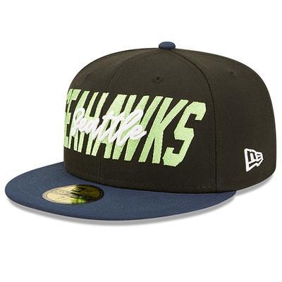 Men's New Era College Navy Seattle Seahawks 2022 Sideline Ink