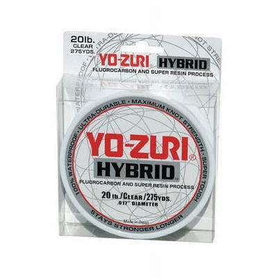 Yo-Zuri Hybrid Clear Line 10lb, 275yd, Flurocarbon/Nylon Hybrid - Yahoo  Shopping