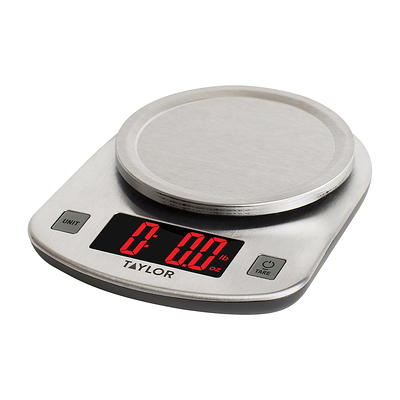 Taylor 33lb High Capacity Kitchen Scale