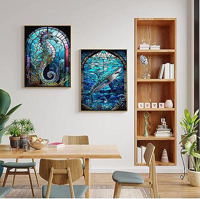 Sea Turtle Ocean Diamond Painting Kits Animal Diamond Painting - DIY Full  Round Diamond Crystal Art Kits for Adults and Kids, for Home Decor & Wall
