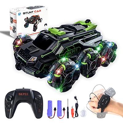 RC Stunt Car,6WD 2.4GHz Remote Control Gesture Sensor Toy Cars,Double Remote  Control Sided Rotating Off Road Vehicle 360° Flips with Lights Music,Toy  Cars for Gifts Boys Age 8-14 Years Old - Yahoo