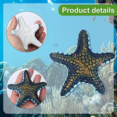 8pcs Starfish Diving Toys, Colorful Big Diving Pool Toys Starfish Toys TPR Soft  Rubber Sea Ocean