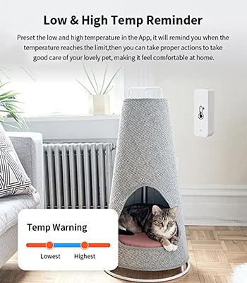 WiFi Thermometer, Diivoo Humidity Sensor Compatible with Alexa