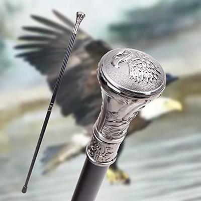Luxury Eagle Hawk Head Relief Walking Cane Elegant Cosplay Knob Crosser For  Gentlemen, 93cm From Rufengbao, $12.07
