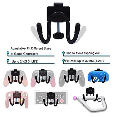  OIVO Controller Organizer for Desk, Display Controller Stand  for PS5/ PS4/ Xbox Series/One X/S/Nintendo Switch Controller & Headset  Stand, Controller Desk Mount & Storage for 4 Packs Game Controller : Video