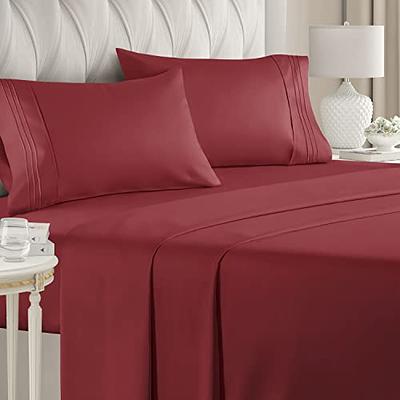 Split King Size 5 Piece Sheet Set - Comfy Breathable & Cooling