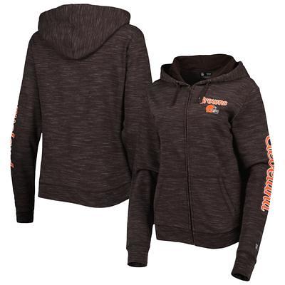 Women's New Era Brown Cleveland Browns Reverse Full-Zip Hoodie - Yahoo  Shopping