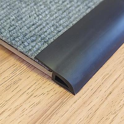 2 Meters Edge Guard-PVC Carpet Edge Strip-Rubber Floor Transition  Strips-self Adhesive Trim 