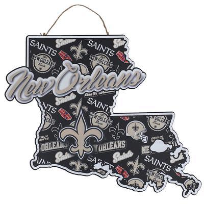 NEW ORLEANS SAINTS SLOGAN FOOTBALL MAGNET