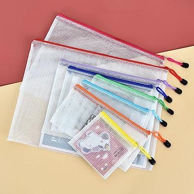 EOOUT 16pcs Mesh Zipper Pouch, Puzzles, Board Game Storage Bags for  Organizing, Waterproof Zip File Bags, Letter Size, A4 Size, for School  Office
