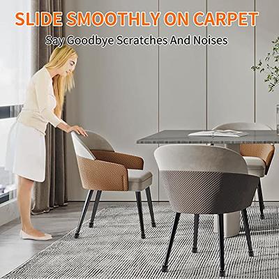 4 Pcs Furniture Sliders Legs Pads For Carpet Heavy Duty Furniture