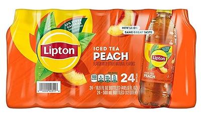 Lipton Lemon Iced Green Tea Plastic Bottle 16.9 fl oz 24