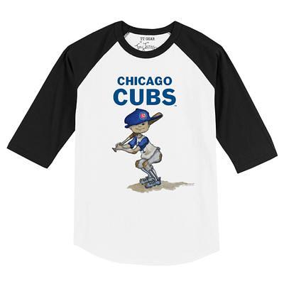 Lids Chicago Cubs Tiny Turnip Youth Baseball Tear T-Shirt - White