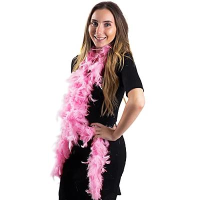 Tigerdoe Feather Boas - 2 Pack - Light Pink Marabou Boas, Party Dress up  Costume Accessories, 72 Inch Long (2 Pack Light Pink Boas) - Yahoo Shopping