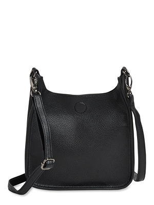 No Boundaries Women's Contemporary Vanity Crossbody Bag, Black