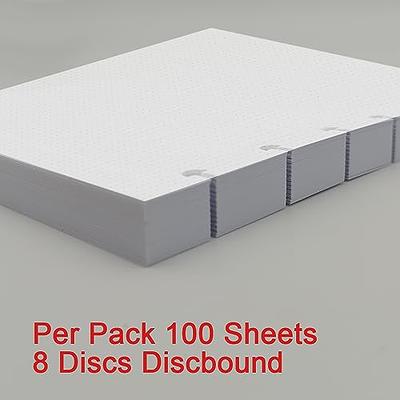 321Done Graph Paper Notepad - 50 Sheets (5.5 x 8.5) - 0.25 Grid Planning  Note Pad - Thick Premium Paper - Made in USA - Plain White