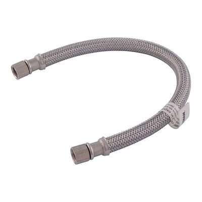 1/4 in. Comp. x 1/4 in. Comp. x 60 in. LGTH Stainless Steel Ice Maker Supply  Line Hose - Danco