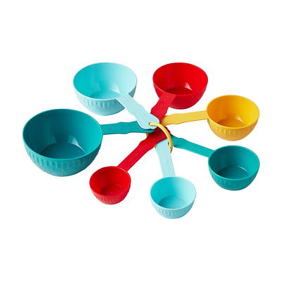 The Pioneer Woman 7-Piece Multicolor Plastic Measuring Cup Set - Yahoo  Shopping