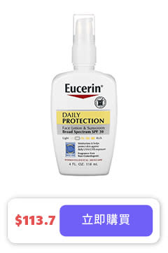 Eucerin 日間防護系列面霜和抗曬霜 SPF 30