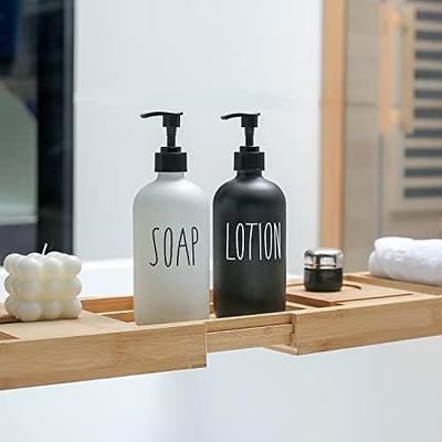 Shop Ceramic Soap Dispenser with White Pump for Kitchen Sink Bathroom Countertop Dish Hand Foam Foaming Shower Liquid Lotion Conditioner Bottle Dispen