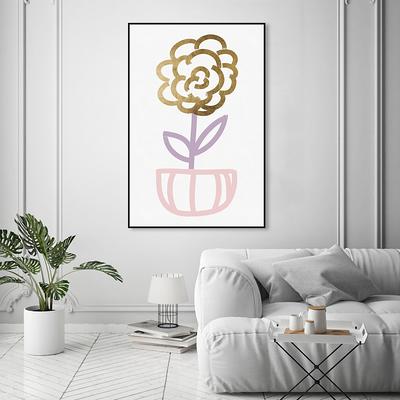 Oliver Gal 'Paris N5' Floral and Botanical Wall Art Framed Canvas Print  Florals - Purple, Pink - Yahoo Shopping