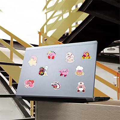 Kirby Matte Vinyl Sticker Water Bottle Sticker Kirby Laptop Decal 