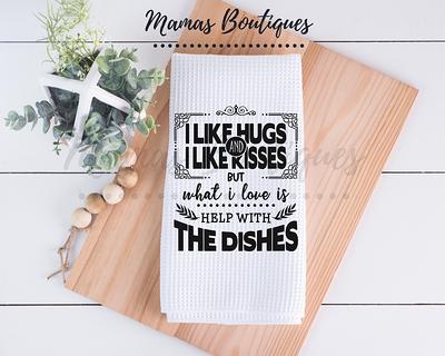 Fresh Out of Fucks - Funny Kitchen Towels Decorative Dish Towels