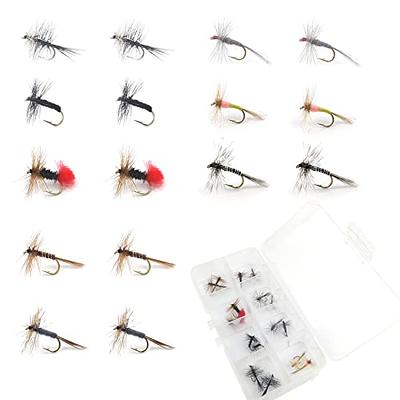 Outdoor Planet 26 Producing Trout Fly Fishing Flies Assortment, Dry, Wet,  Nymphs, Caddis, Hopper Fly Lures