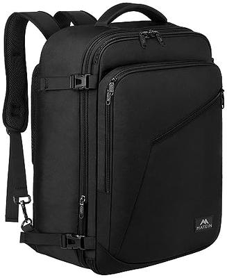 MATEIN Carry on Backpack, Extra Large Travel Backpack Expandable Airplane  Approved Weekender Bag for Men and Women, Water Resistant Lightweight Daypack  for Flight 40L, Black - Yahoo Shopping