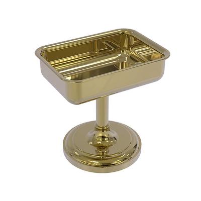 Allied Brass Prestige Que New Collection Clear Brass Wall-mounted Soap Dish  - Yahoo Shopping