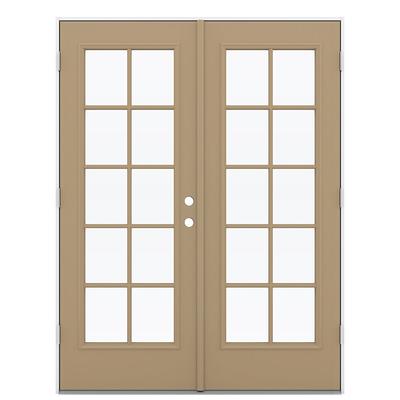 JELD-WEN 36 in. x 80 in. 6-Panel Primed Right-Hand Inswing Steel