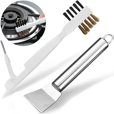 Grill Rescue Brush/Scraper (Bristle Free) Complete Set Replacement Head &  Hanger